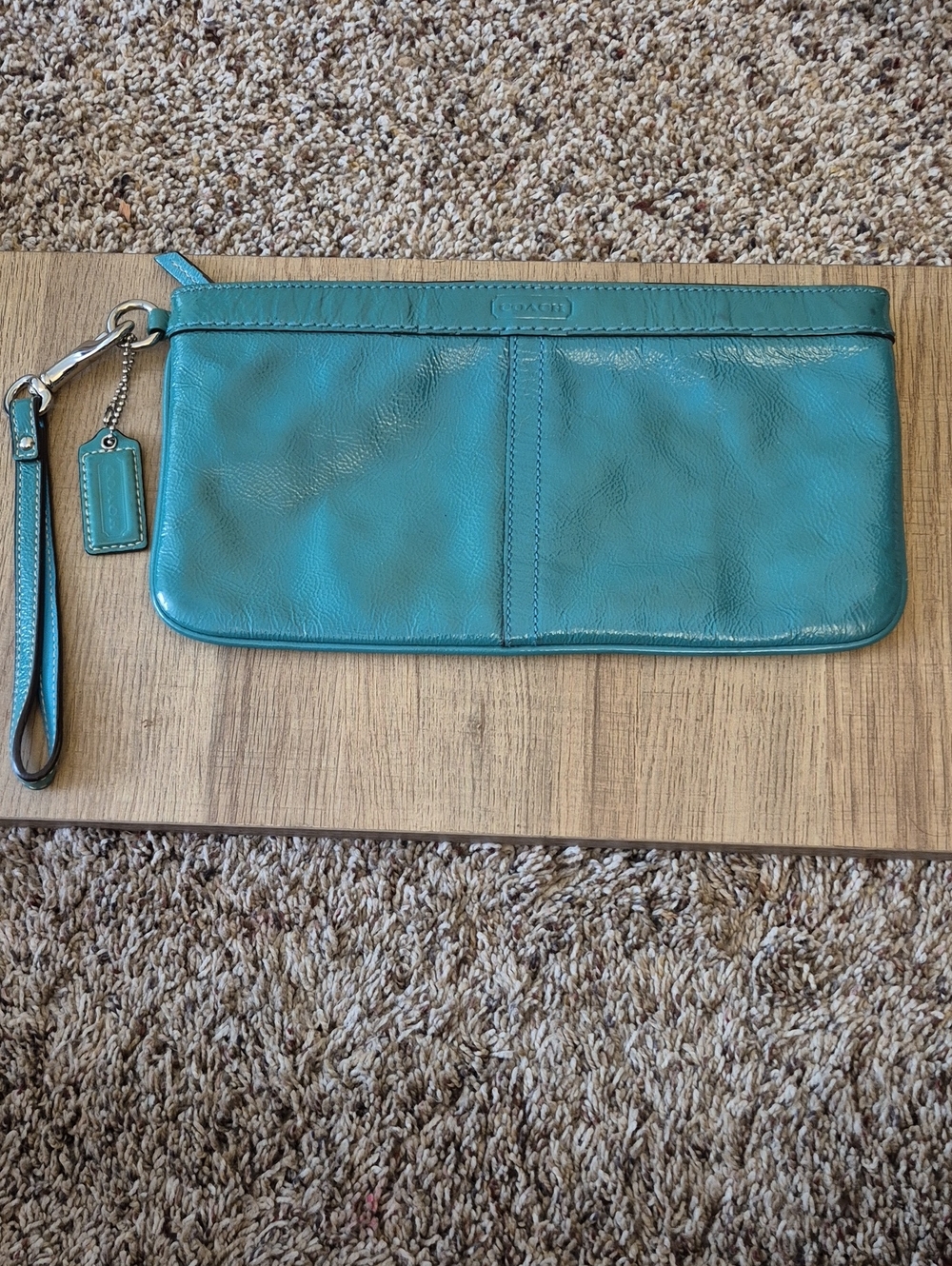 TURQUOISE Oversized COACH